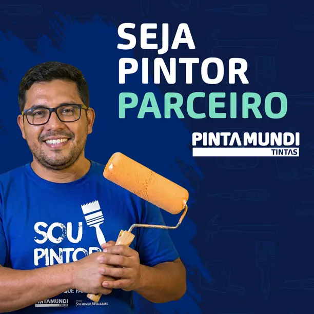 Cadastre-se no programa Pintor Parceiro Pinta Mundi